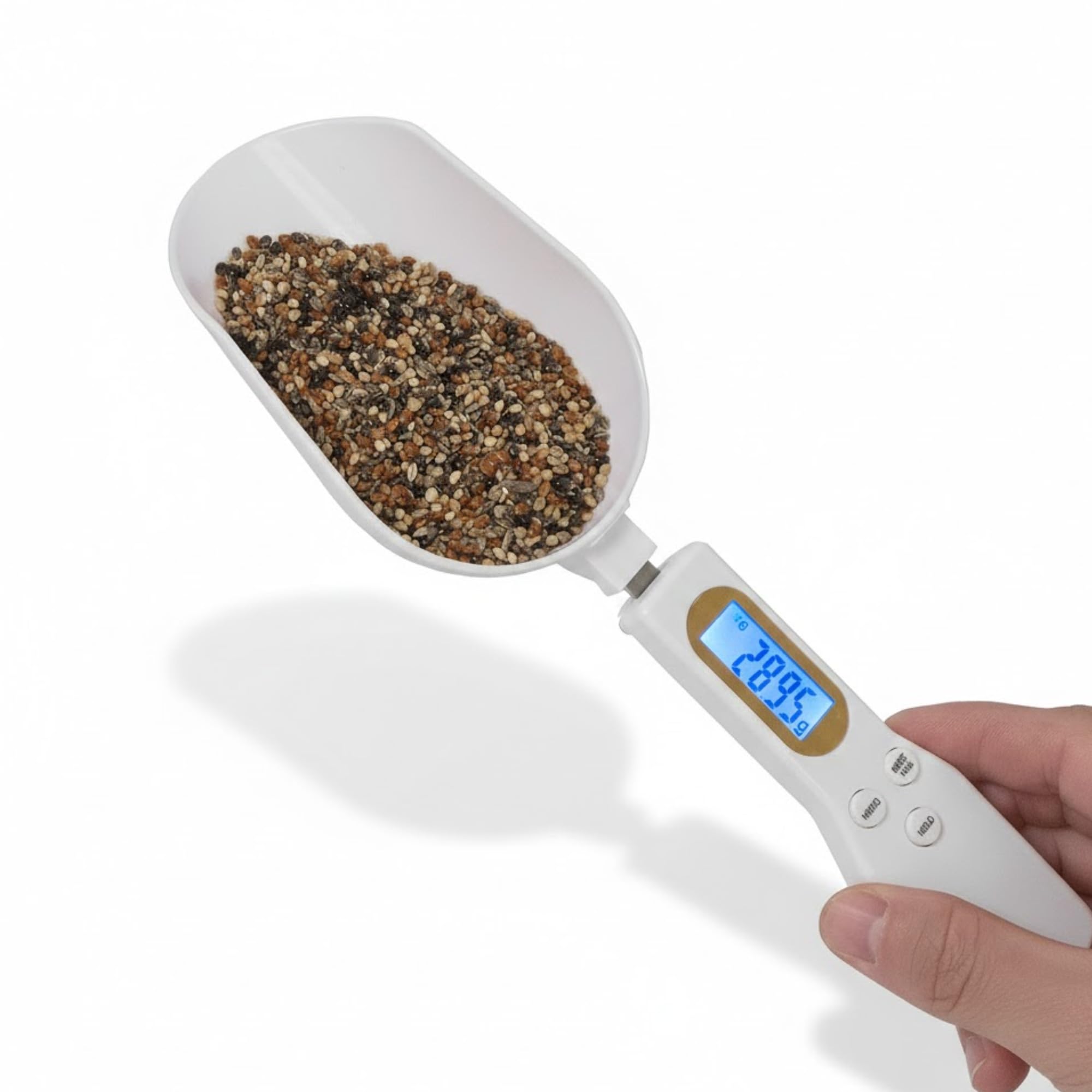 Drumstone TopRated 𝟏𝟓𝐘𝐫 𝐖𝐚𝐫𝐫𝐚𝐧𝐭𝐲 Portable Digital Kitchen Spoon Scale Electronic Food Weighing Machine with LCD Display Measuring Spoon for Diet Nutrition Baking Cooking Fitness-image-45