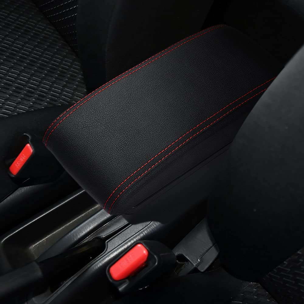 MARCHFA Armlehne Aufbewahrungsbox Custom Kompatibel für Jimny 2007-2018 JB23 JB33 JB43 JB64 JB74 Armlehnenbox mit USB-Ladeanschluss