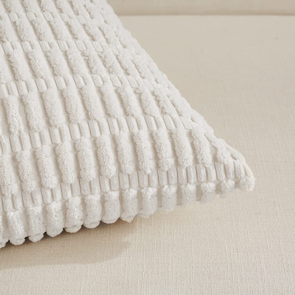 Fancy Homi Confezione Da 2 Federe Decorative Per Cuscini Lombari, 30 X