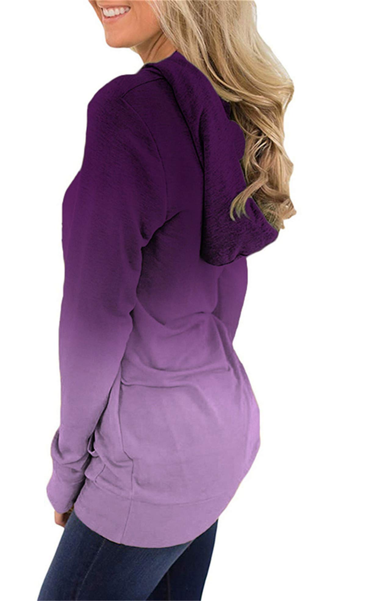 MODARANI Sudadera con capucha para mujer, para adolescentes, niñas, a la moda, para otoño