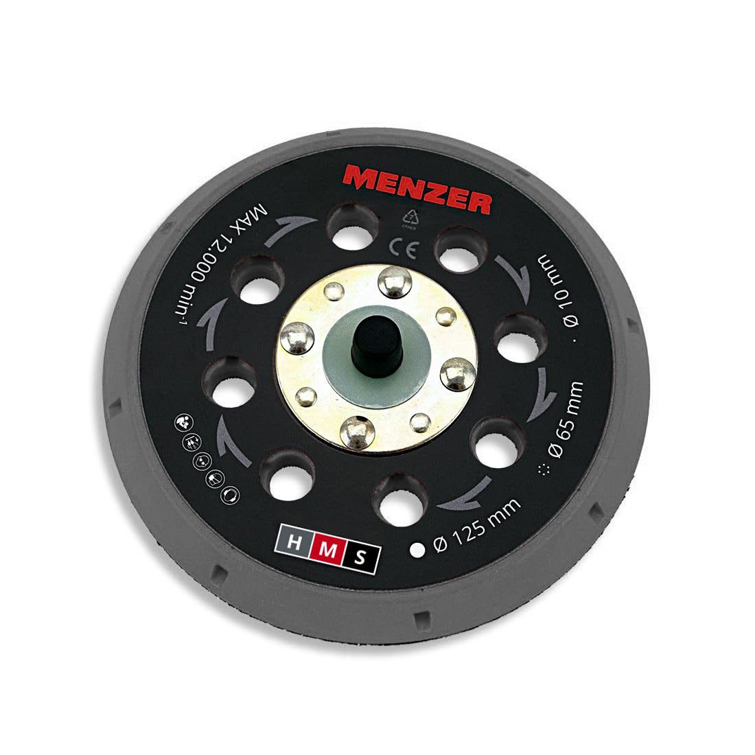 MENZER Platorello Multi-Foro 125 mm Hard