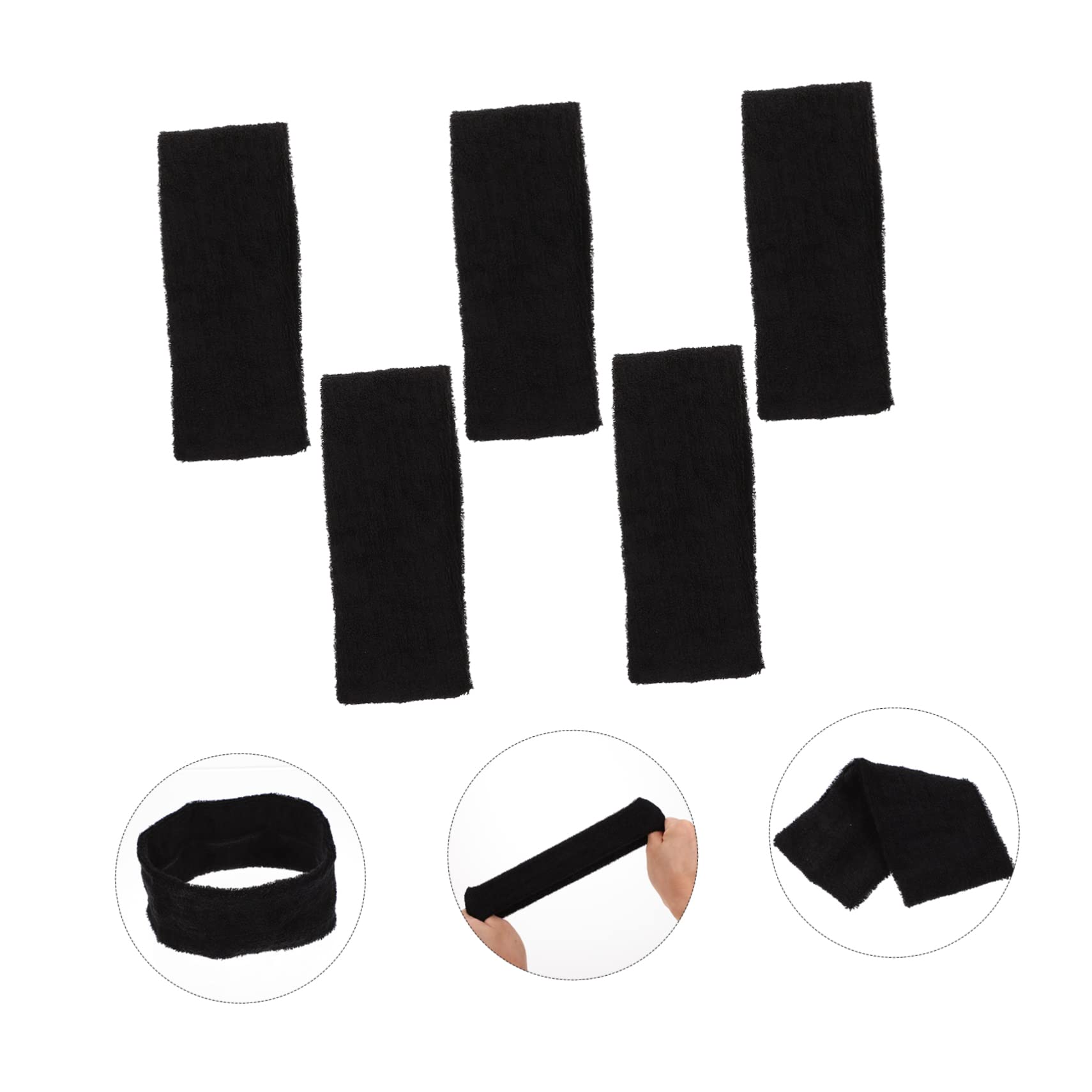 25 Pezzi Fascia Sportiva Turbanti Portatili Per Donna Bandane Per Donna Fasce Fitness Fasce Per Da Asciugamani Da Palestra Asciugamano Yoga Fascia Per Uomo E