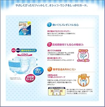 ユニ・チャーム　マナーウェア　LLサイズ　大型犬用　１袋５枚入×１０ ユニチャーム マナーウェア 男女共用 長時間快適オムツ LLサイズ
