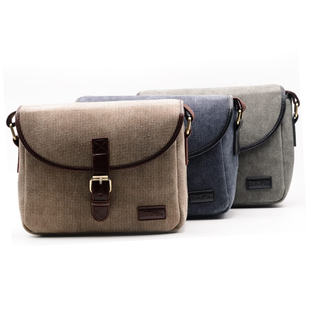 jojofuny Borsa Tracolla Tela Per Fotocamera Digitale Organizer Per e Design Antiurto e Multi-tasche