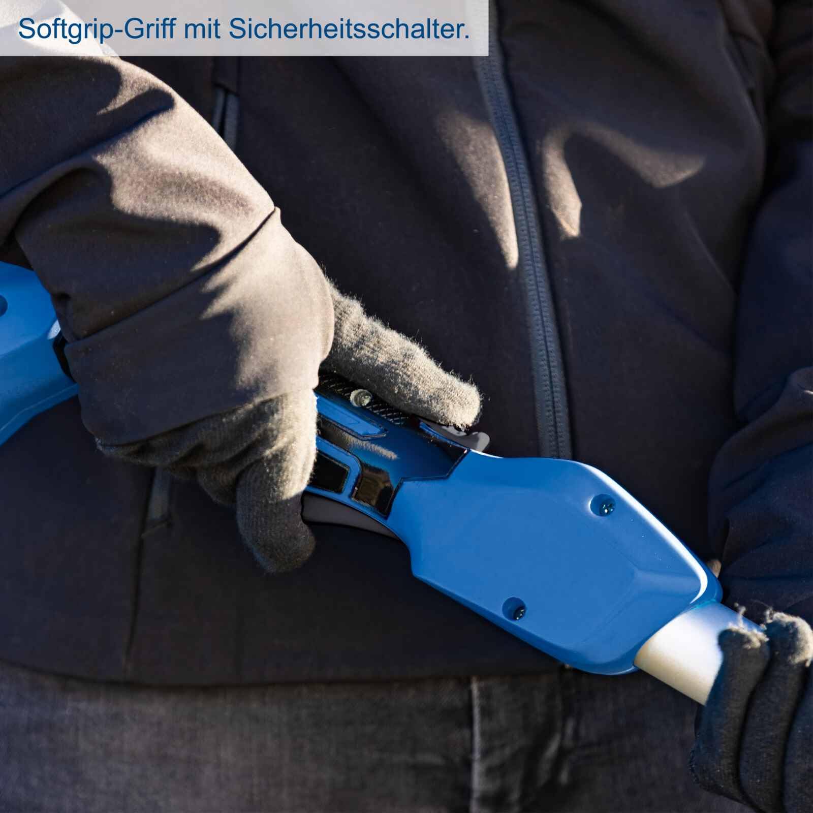 Scheppach C-PHS410-X Cortasetos telescópico inalámbrico Longitud de corte 410 mm Espesor máx. ramas 16 mm Alcance total 2,6 m Cabezal de motor con 11 ángulos diferentes Serie IXES 20 V