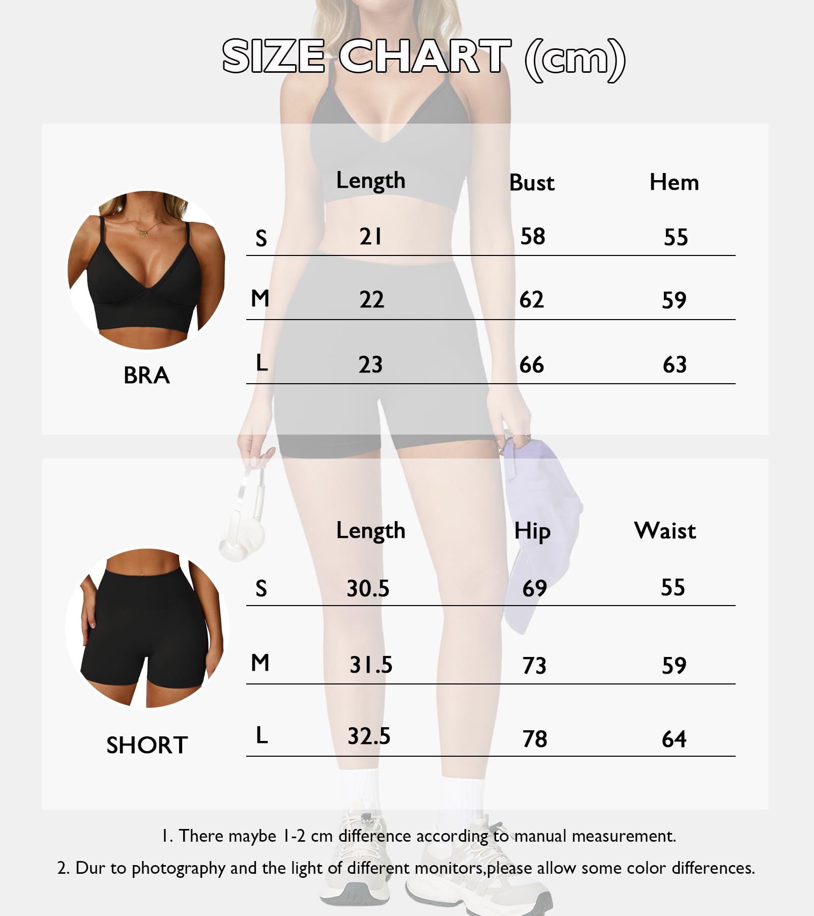 Conjunto Deportivo Mujer Gimnasio Yoga Tirantes Fitness Ropa Escote V Espalda Descubierta Sujetador Pantalones Cortos Fruncido Sin Costuras