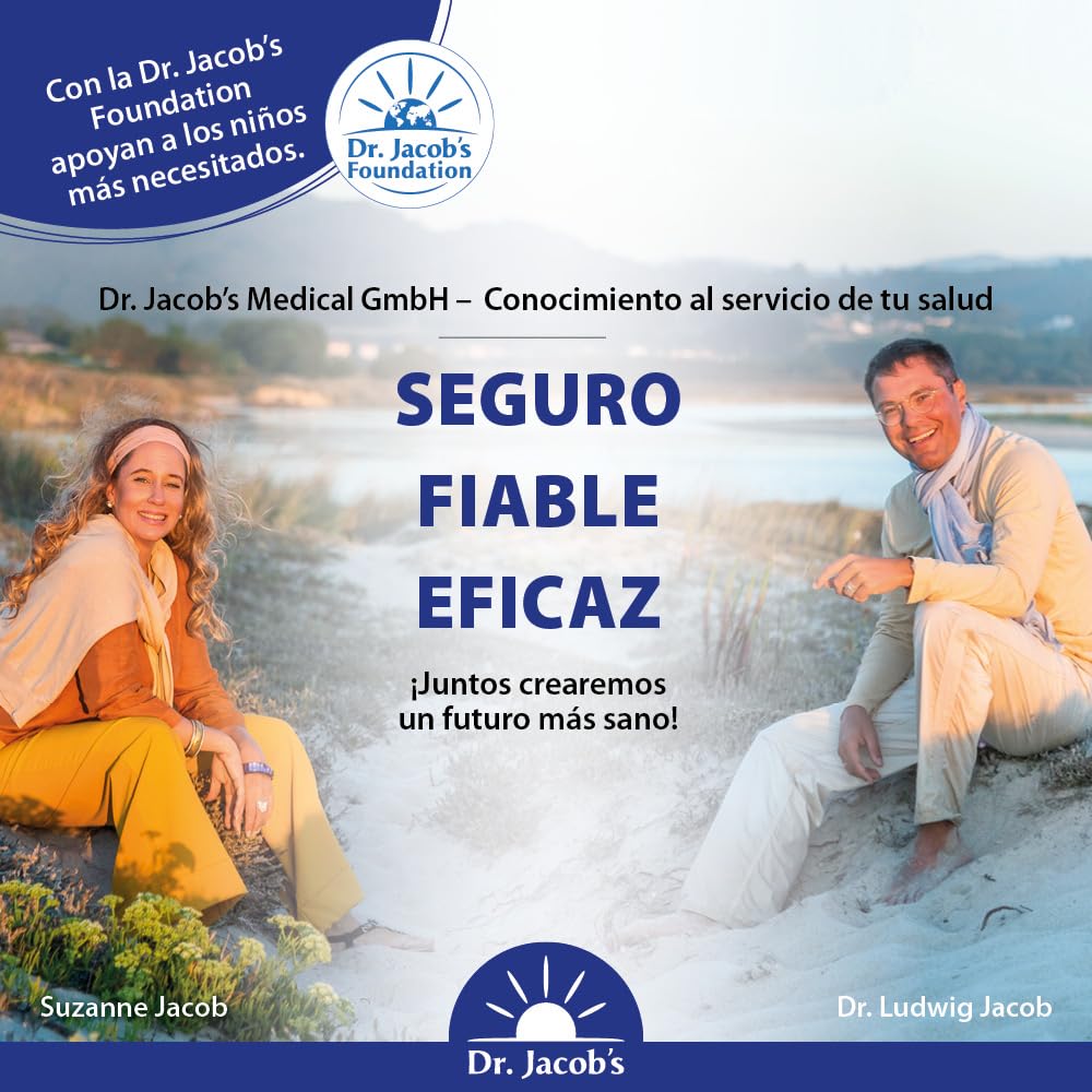 Dr. Jacob´s Café Soluble Reichi Vegano con Seta Reishi, Extracto de Guaraná y Ginseng Enriquecido con Magnesio y Vitamina B12 I Café Energizante Sin Glúten Lactosa ni Soja I Lata 400 g I 80 tazas