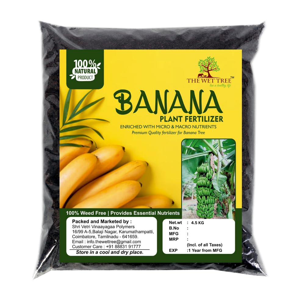THE WET TREE Banana Plant Fertilizer | Organic Manure for Banana Tree (900)