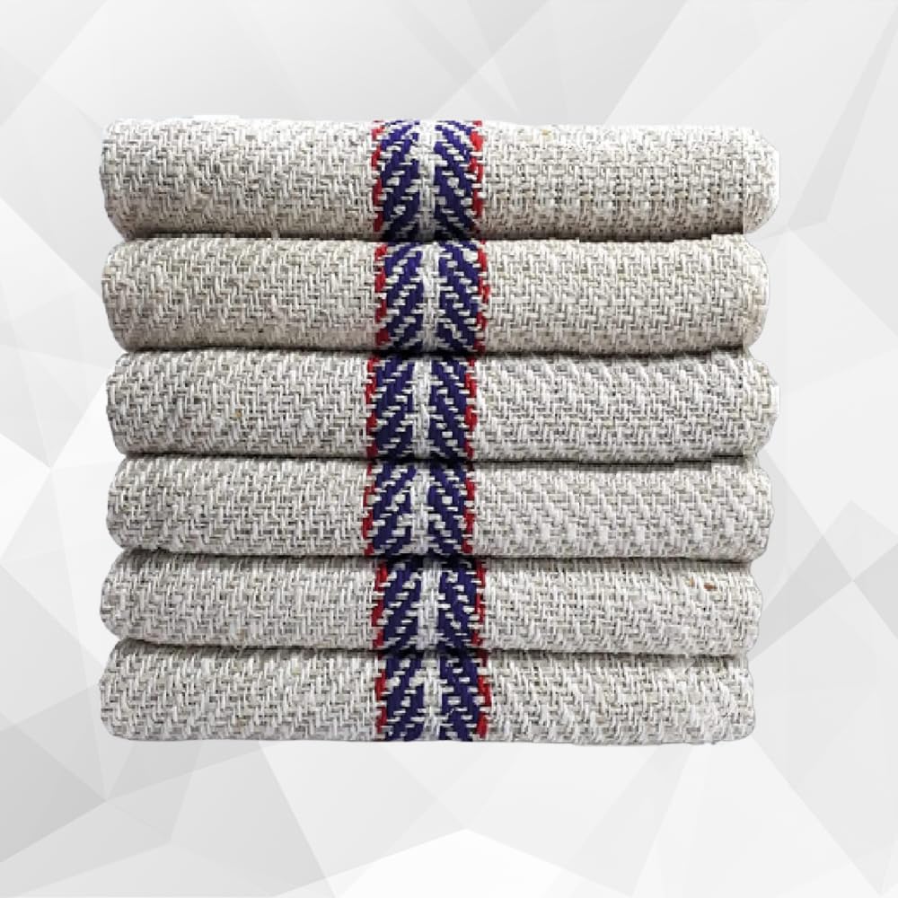 PASCAL Cotton Floor Cleaning Pocha Floor, Car, Blackboard, Fan, Desk, Sweeping Cloth Dusting Reusable & Washable 24 In Microfiber Advance For Mopping Cloth Pocha Mop Cleaner Dry Home (8), 400 TC