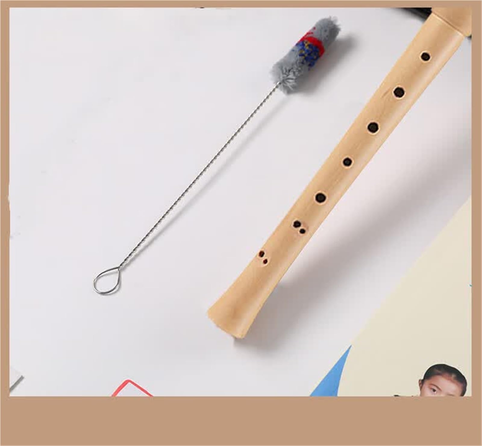 Flauto Dolce Professionale Strumento Da Classe Per Flauto Dolce In Legno A 8 Fori (soprano) Con Diteggiatura Inglese