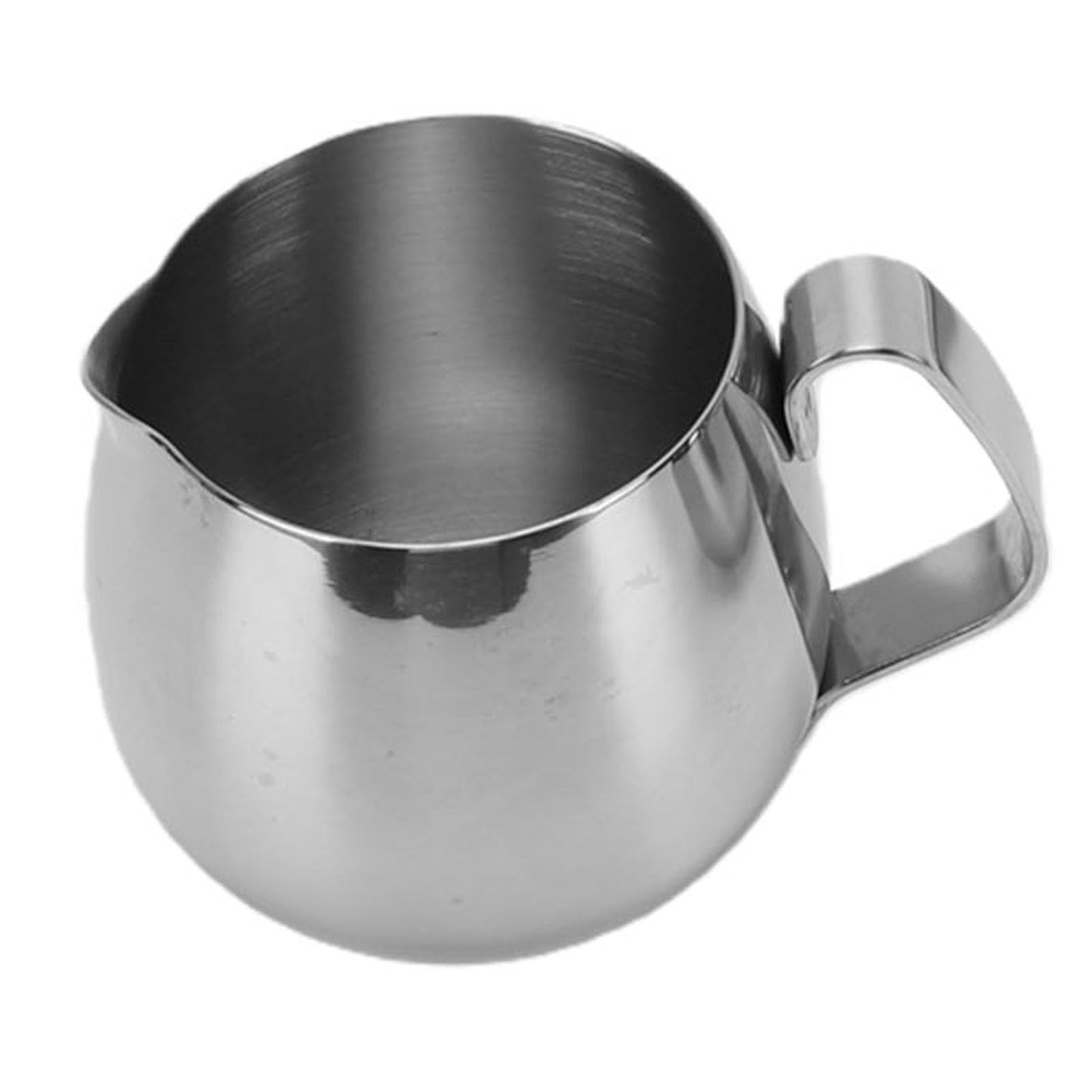 Asixxsix Jarra para Espumar Leche de Acero Inoxidable de 300 Ml, Juego de Azucarero y Bandeja de 250 Ml con Boquilla Afiladora para café Latte Art, Taza de Crema de Acero 304