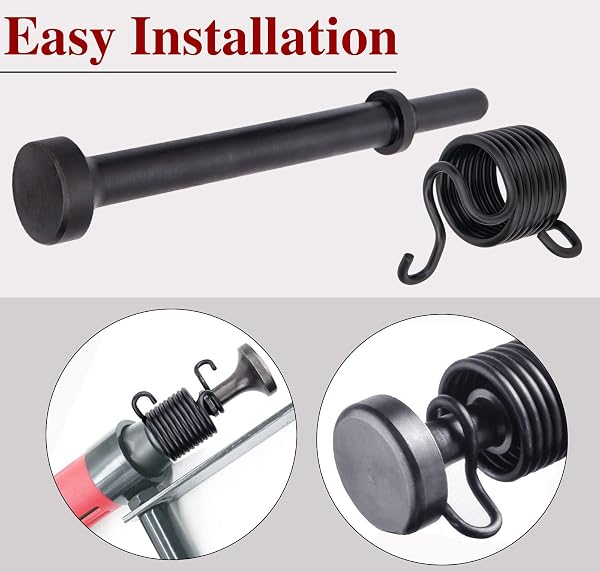 Smoothing Air Hammer Bits Set, 5Pcs Smoothing Air Hammer Tool Kit Air Hammer Atachments Air Chisel Bits, Extended Length Pneumatic Hammer Bit with Spring, Power Hammer Drills Tools & Home Improvement - 5