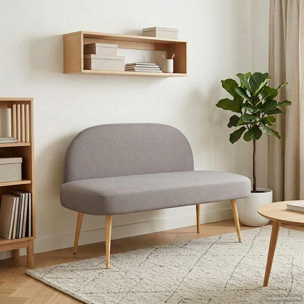 Banc de garde-robe polyvalent 110 cm pour résoudre le manque de places