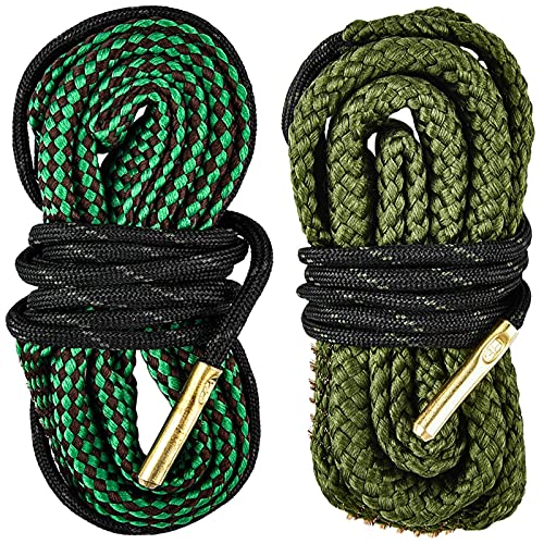 EZshoot 2 PCS Gun Cleaner, Bore Rope for Rifle Pistol, Gun Cleaning Ba