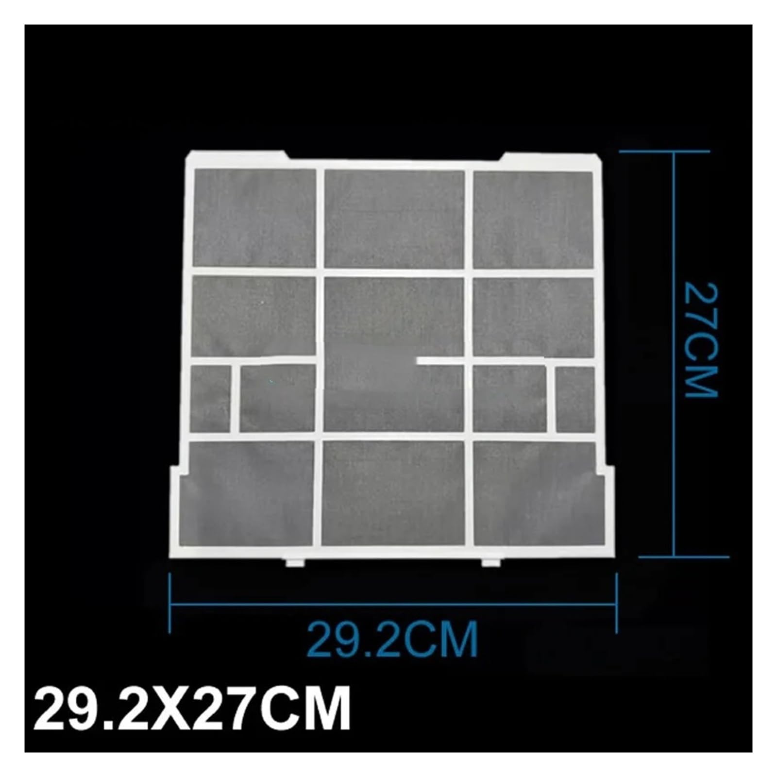 HIZON Juegos de filtros de Aire Acondicionado, compatibles con Carrier,(27.3x26.3cm x2pcs)