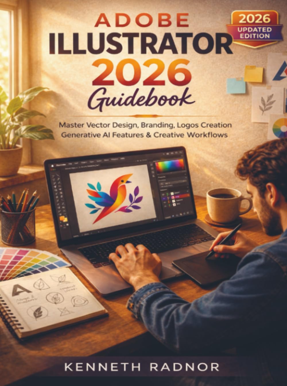 Adobe Illustrator 2026 Guidebook: Master Vector Design, Branding, Logos Creation, Generative AI Features and Creative Workflows