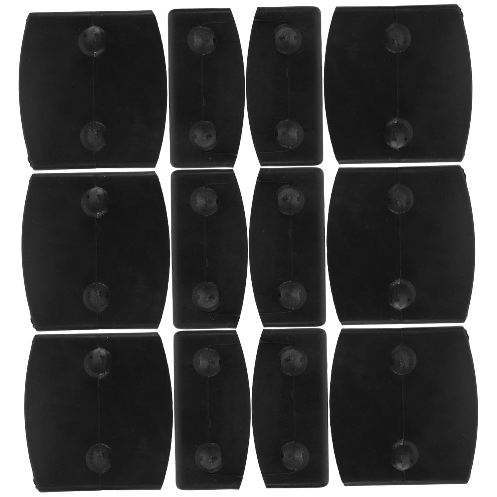 36Pcs Bed Holders and Connectors Versatile Bed Rail Hardware for Easy Installation and Repair of Slats Includes Single and Double Buckles