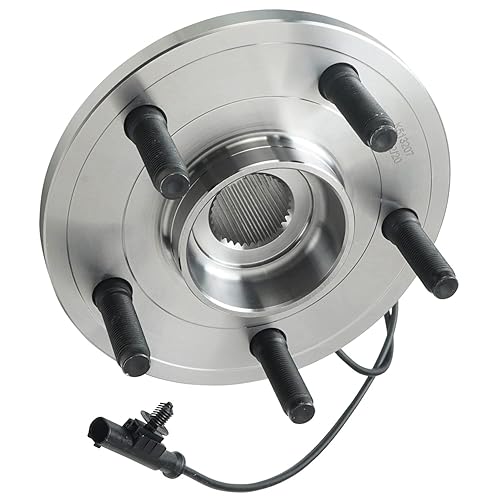 Miniatura 433 de Detroit Axle - Conjunto de cubo de rodamiento de rueda delantera para Nissan Altima 02-06 (3.5L V6)/Maxima 00-08, INFINITI I30 00-01/I35 02-04 5