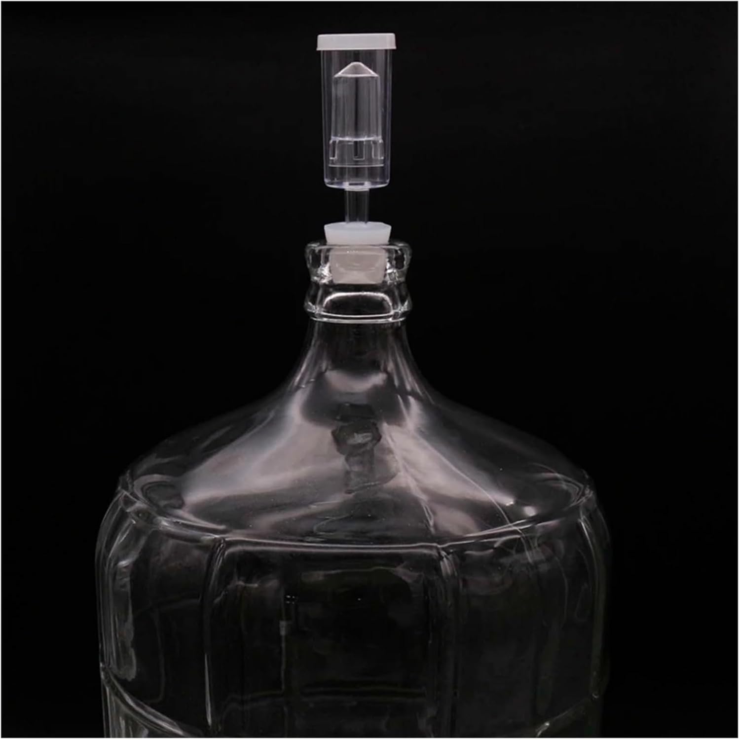 Brewing Equipment Airlock Carboy Snug Kit Homebrew Beer & Wine Glass Carboy #6 Silicone Stopper with Airlock 8 mm Hole Food Grade Fermentation Brewing Equipment(A1)