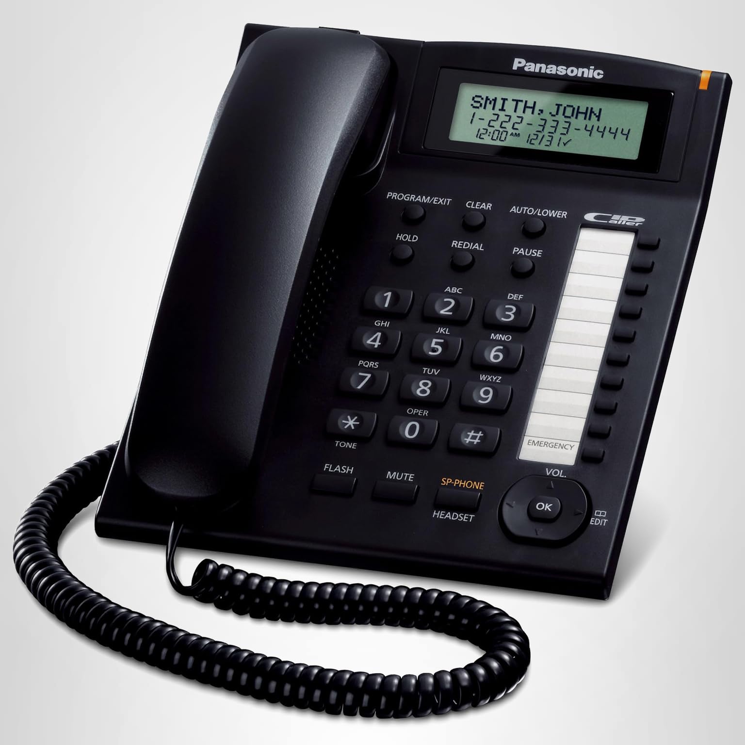 Amazon.com: Panasonic KXTS880B Integrated Corded Telephone Amazon.com: Panasonic KXTS880B Integrated Corded Telephone