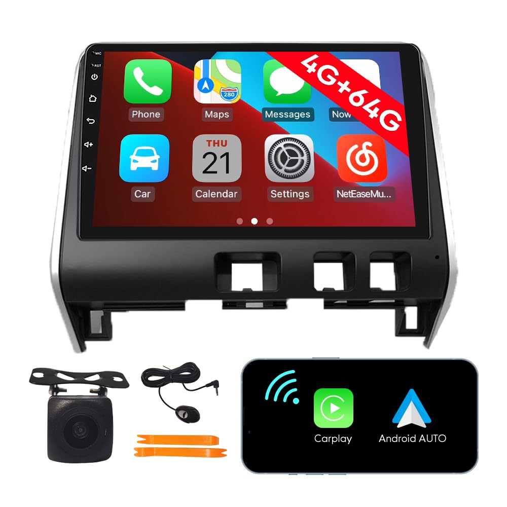 [4G 64G] Android Car Stereo FM Radio Carplay Android Auto 9