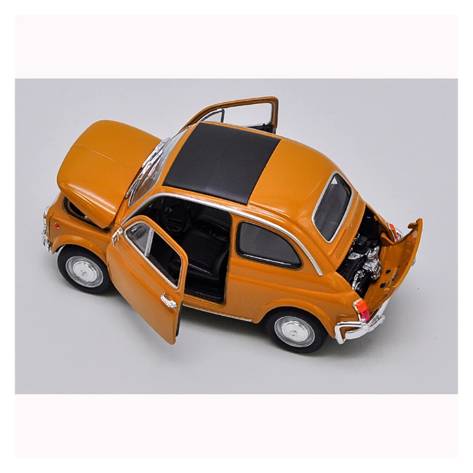 Amazon | 対象: 1:18 スケール フィアット 500 模擬合金 クラシック