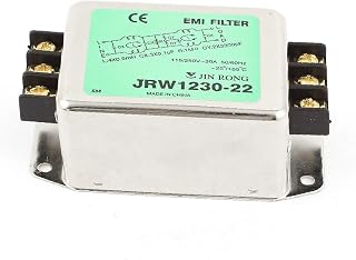 NEW LON0167 Metal Shell 6 Terminal Power Line EMI Filter AC 115V/250V 30A 50/60Hz(Metal Shell 6 Terminal Power Line EMI-Filter AC 115-V / 220 V For UAE 30A 50 / 60Hz