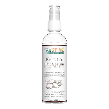 TRUST ME Keratin Smooth Restorative Hair Serum For Strong & Shiny Hair (100 ml)