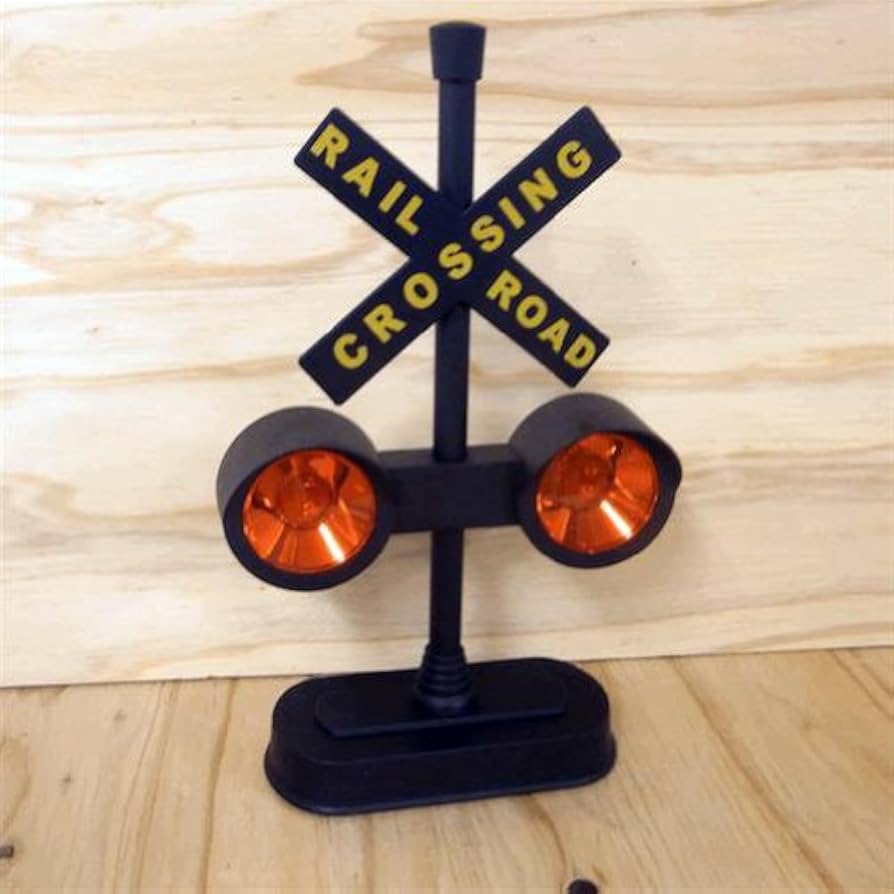 Amazon.com: Hayes 15887 Railroad Train / Track Crossing Sign
