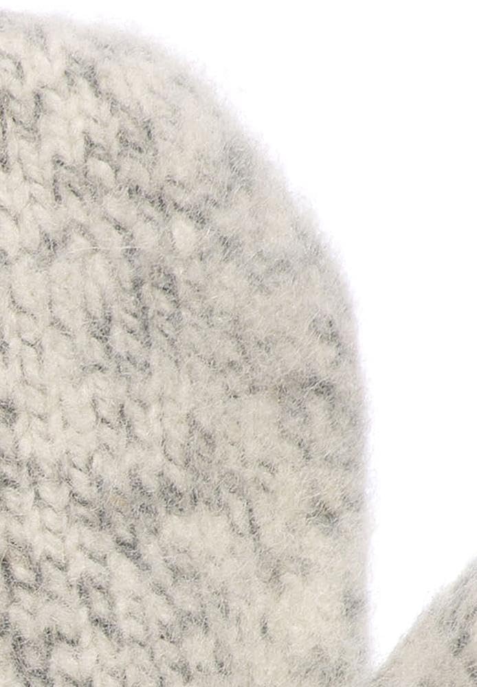 VAUDE Handschuh Himalaya Mitten, sehr warm aus gewalkter Wolle, Grey, 11 Fashion