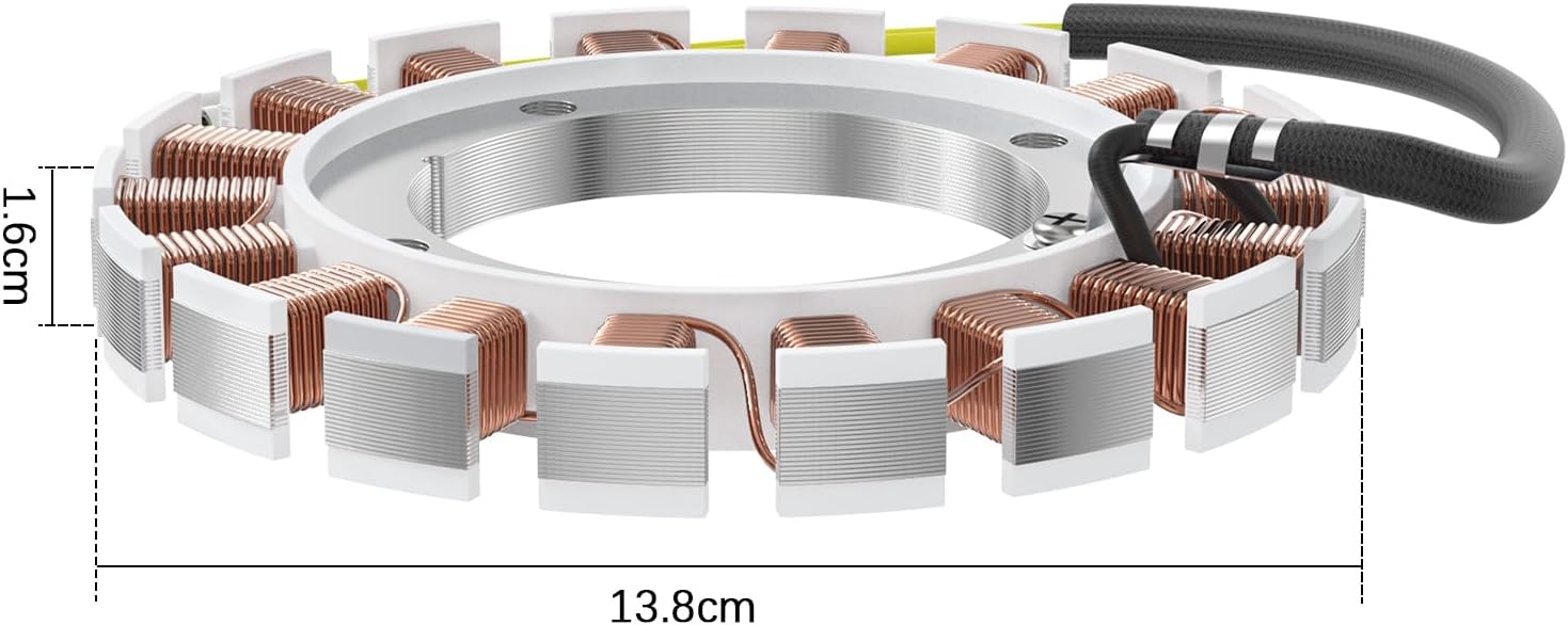 136-7876 Startor Alternator For Exmark 127-9211 Alternator Quest Radius E S Series Replaces Toro TimeCutter Models