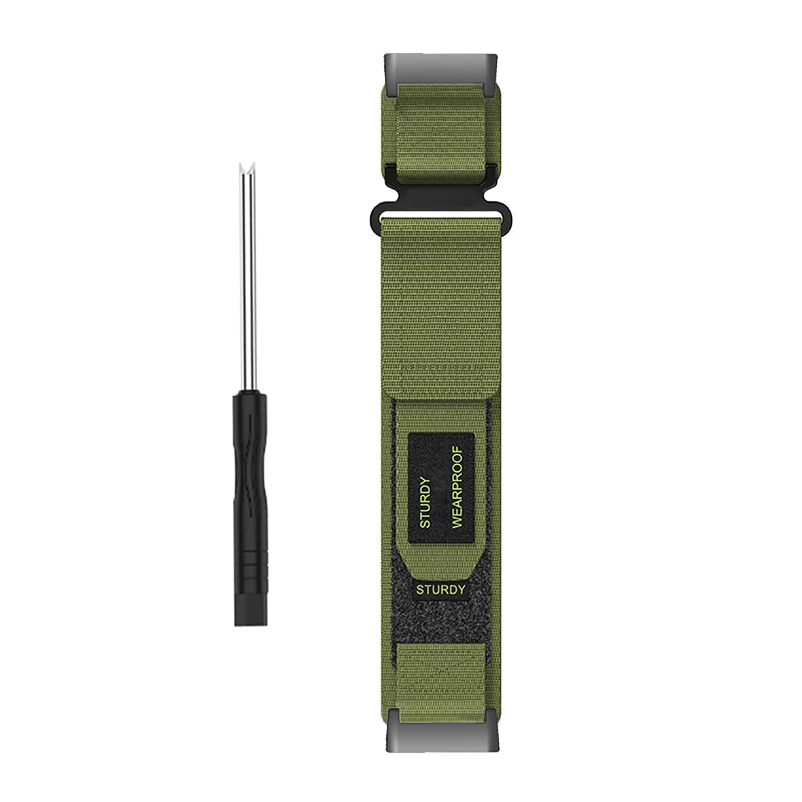 Correa de reloj de nailon para hombre y mujer, para entusiastas del aire libre, pulsera deportiva, transpirable, accesorios para reloj