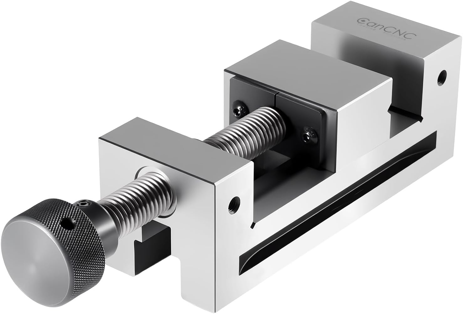 Accusize Industrial Tools 63 mm Metric Precision Toolmaker Vise, 0.003 mm/100 mm Parallelism, 0.005 mm/100 mm Squareness, 0536-Vs25