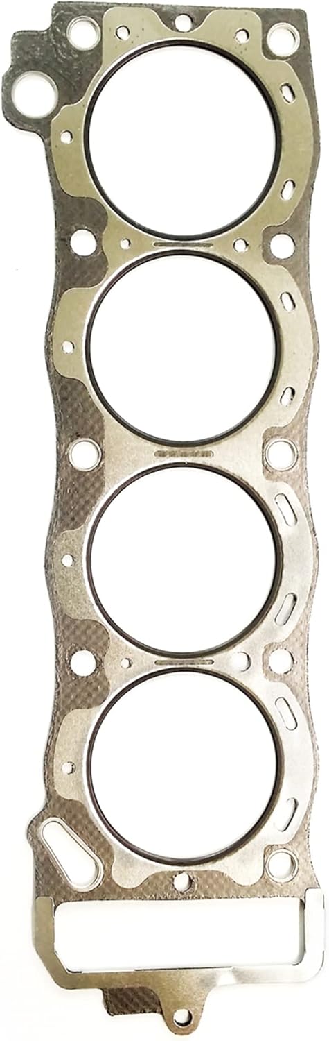 Partsflow Engine Head Gasket Set W/ 10 Head Bolts for Toyota 4RUNNER 1985-1995 for Toyota CELICA 1985 for Toyota Pickup 1985-1995 2.4L SOHC L4 8V, ENG.Code 22RE, 22REC ES71178 HS26185PT-2