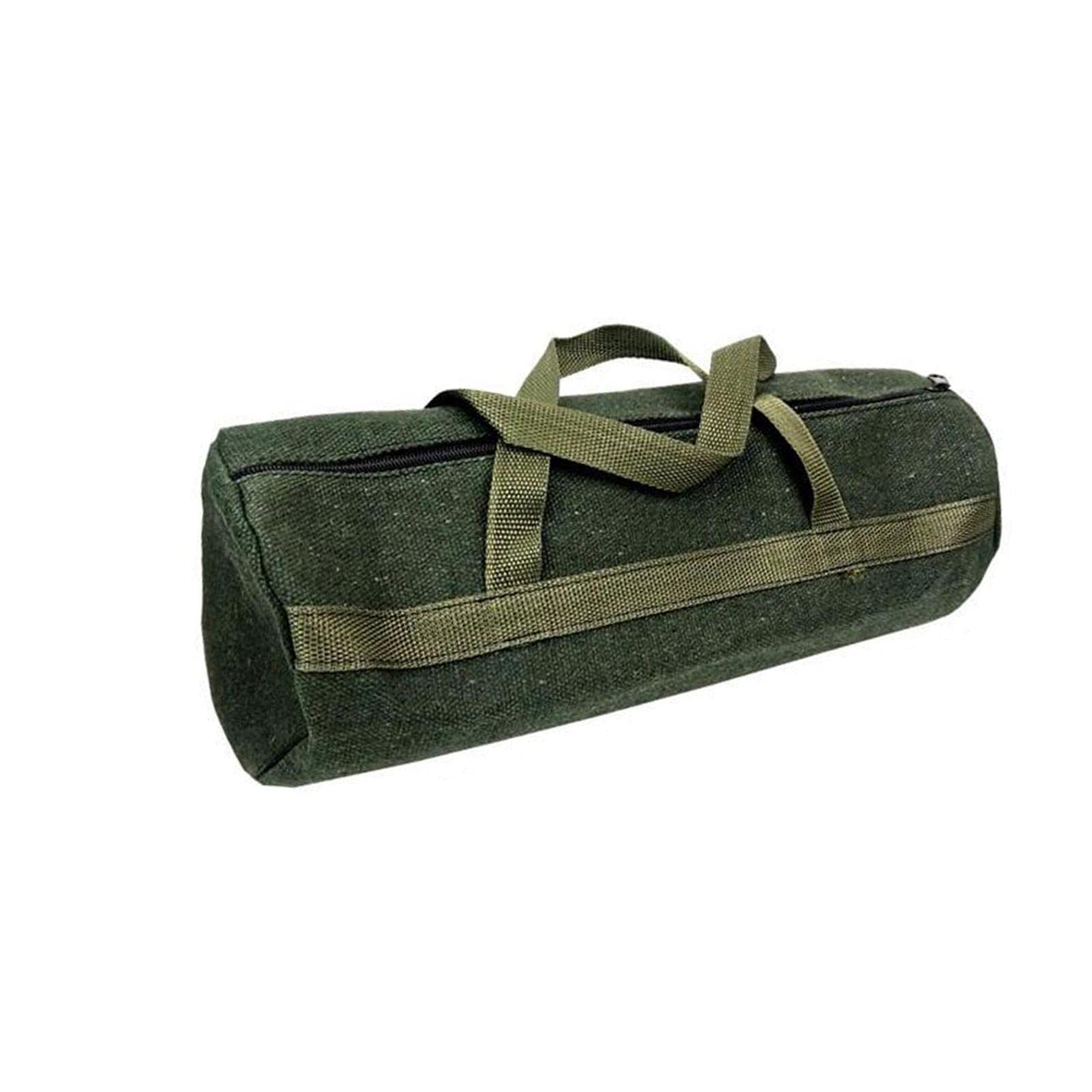 Tool Bag Case Instrument Case Portable Sturdy Durable for Auto Repair Tools Round 35Cmx13Cm-image-29