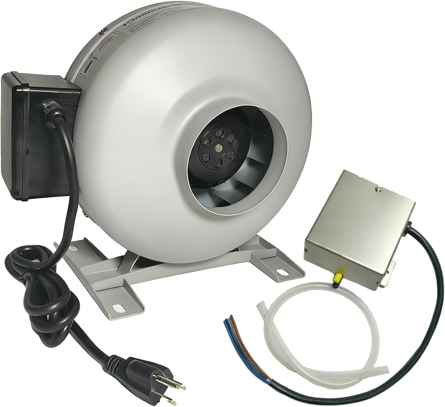 M-4DBT Automatic Dryer Duct Booster Exhaust Fan for Clothes Dryers – Quiet, Stable, Durable, Saves Drying Time, Compatible with All Dryers (M-4DBT)