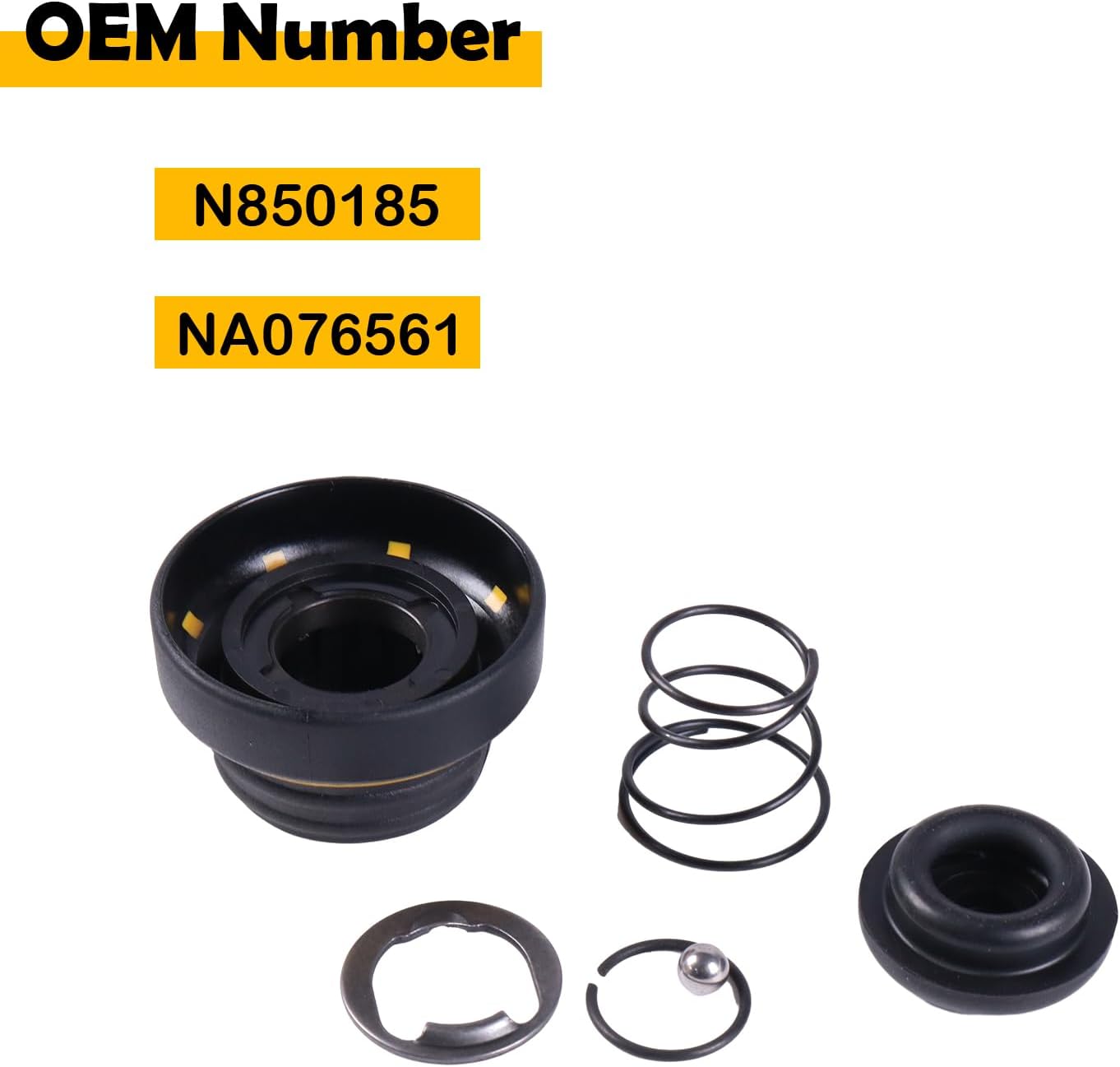N850185 NA076561 Hammer Drill Chuck Repair Kit Compatible with DEWALT DCH273 DCH274 DCH364 DCH253 DCH263B D25262K DCH263R2 D25263K D25124K D25134K
