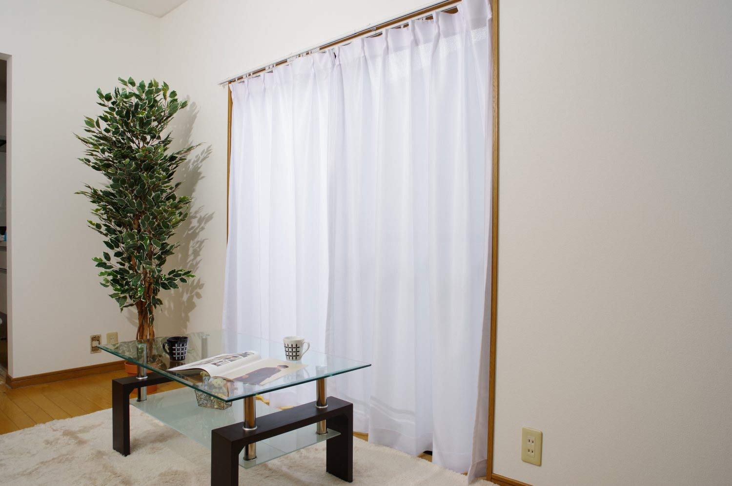 Amazon｜D・SERIES 日本製 機能性洗えるミラー加工 レースカーテン UV