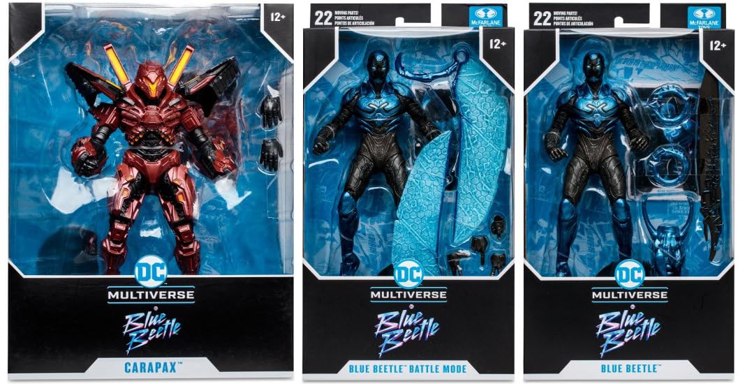 送料込 DCマルチバース ブルービートル3体セット マクファーレントイズ Amazon.co.jp: DCコミック ブルービートル マクファーレントイズ フル