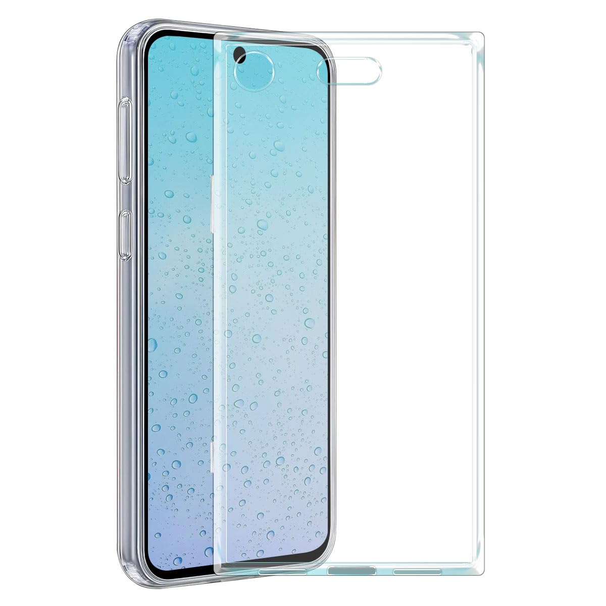 Case Compatible with Sony Xperia XZ1 Compact, Shockproof Thin Cover, Yellowing-Resistant Slim Transparent TPU Phone Case Patterns24
