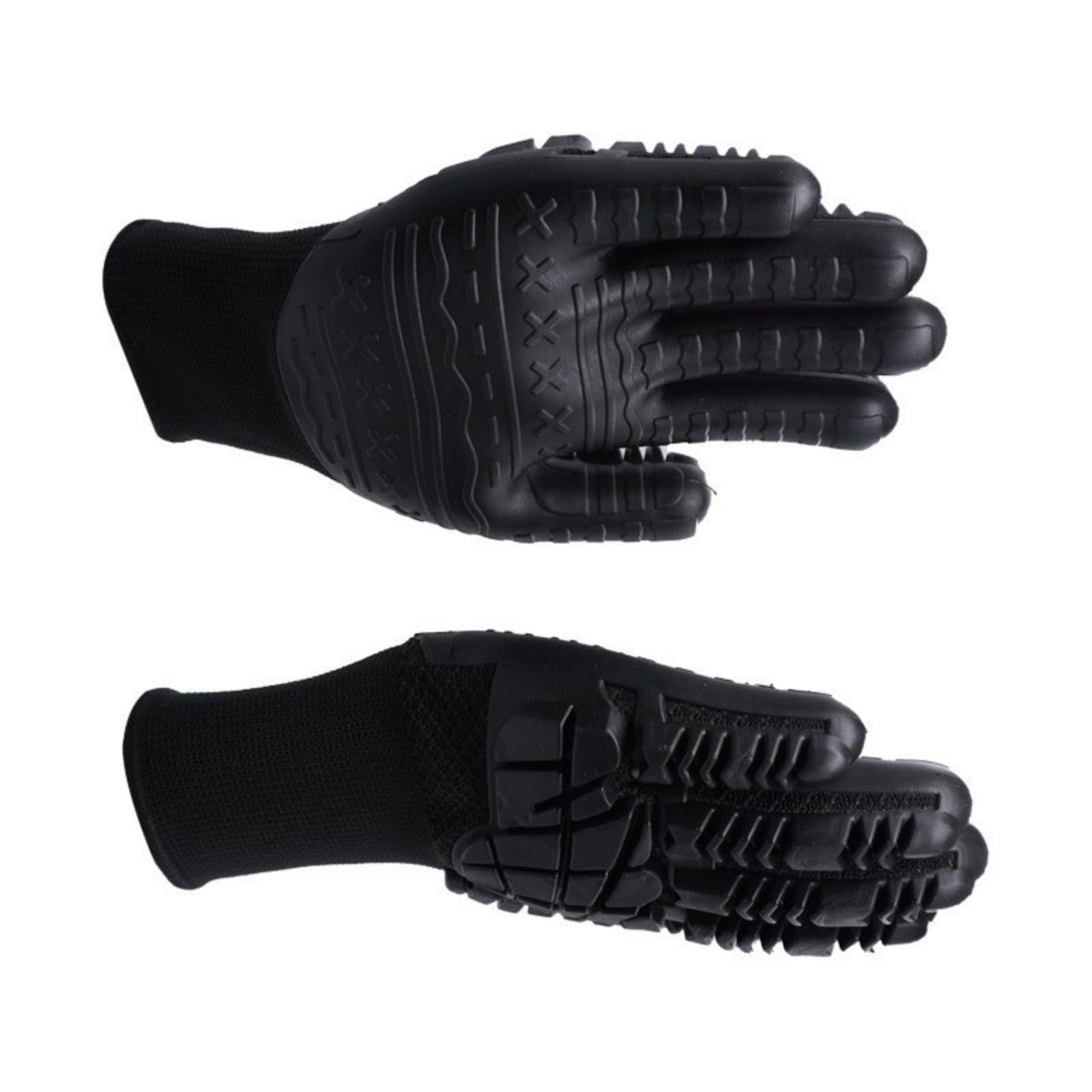 1 Pair Utility Working Gloves Work Gloves Anti Vibrations Suitable for Construction Machinery Industrial