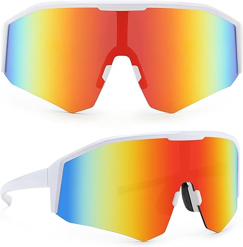 Miniatura 1 de Karsaer Gafas de sol deportivas para ciclismo, visera, sombras frescas, para jóvenes, béisbol, sóftbol, gafas de sol para niños y niñas de 8 a 14