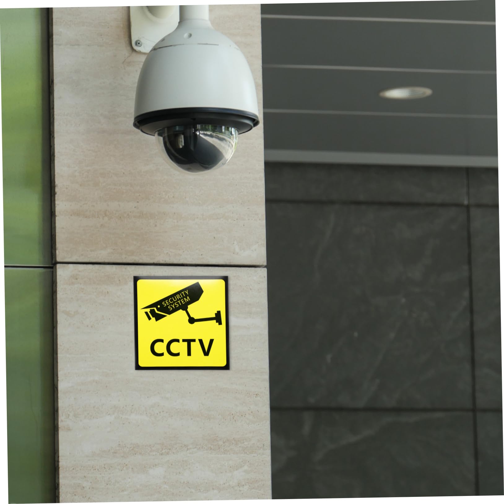 SOLUSTRE 25pezzi Cartelli Di Proprietà Privata Con Video Sorveglianza Di Non Ingressare Segnali Di Sicurezza Per Esterni Facili Da Applicare e Resilienti Alle Intemperie