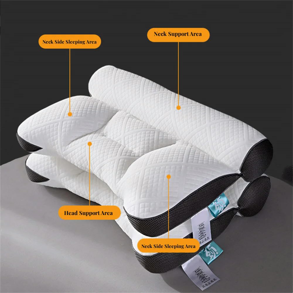Poduszka ortopedyczna SECWL Ultra-Comfortable Ergonomic Neck Support Pillow Chroń szyję i kręgosłup Poduszka ortopedyczna do spania w każdej pozycji