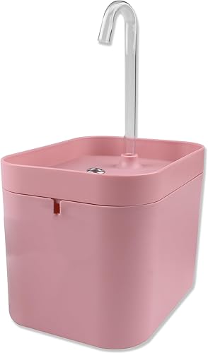 Miniatura 3 de HUEMUL - Fuente de agua para mascotas, fuente de agua automática para gatos, dispensador de agua, alimentador de agua para mascotas, gatos, perros -