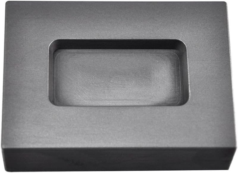 5 oz Troy Ounce Rectangle Gold Graphite Ingot Mold for Melting Casting Refining Scrap Jewelry