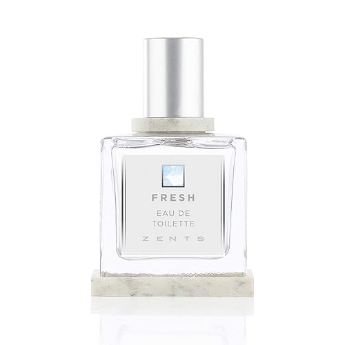 Miniatura 2 de Zents Eau de Perfume (fresco) Flor de tilo, pepino y limón, 1.69 oz con jabón de manos y cuerpo (fresco) 10 oz limpiador hidratante