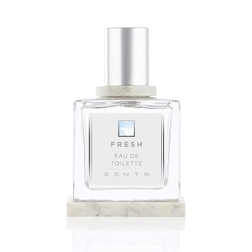 Zents Eau de Parfum Fresh for Women & Men | Long-Lasting Clean Fragrance with Linden Blossom, Cucumber & Lemon | Crisp & Refreshing Scent | 1.69 oz