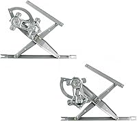 Vista 128 de TRQ Juego de elevalunas eléctrico trasero compatible con Volkswagen Golf 1999-2006 Jetta VW1550102 VW1551102 1999-2005