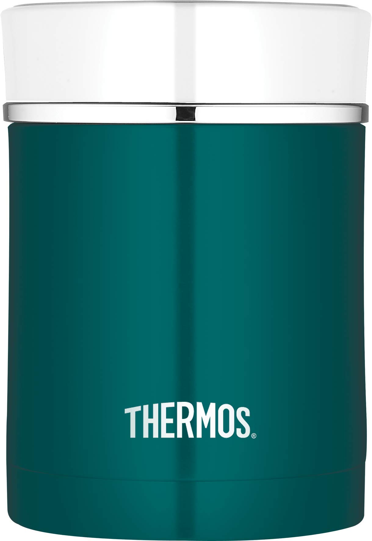 Thermos 4005.255.047 Speisegefäß Premium, 0,47 L, Edelstahl, Teal/weiß